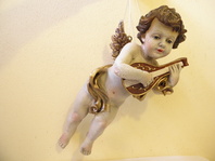  BAROKNÍ ANDĚL HRAJÍCÍ NA MANDOLÍNU
