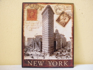 RETRO OBRAZ - POST - NEW - YORK