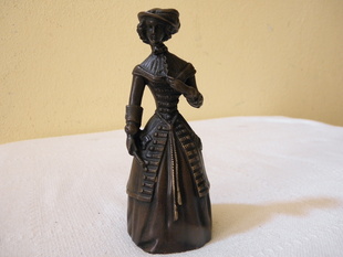 BRONZOVÝ FIGURÁLNÍ ZVONEČEK