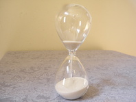 SKLENĚNÉ PŘESÝPACÍ HODINY - 3 MINUTY
