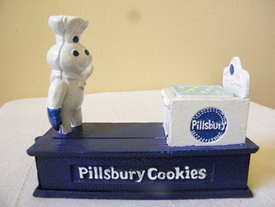 KOVOVÁ MECHANICKÁ KASIČKA - PILLSBURY COOKIES 