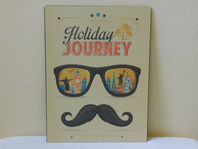 RETRO OBRAZ - HOLIDAY JOURNEY - PLECH