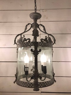 LUSTR S PATINOU - ZDOBENO ORNAMENTY - PROVENCE 