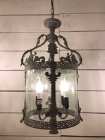 LUSTR S PATINOU - ZDOBENO ORNAMENTY - PROVENCE 