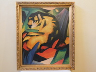 OBRAZ NA PLÁTNĚ - TYGR - FRANZ MARC EXPRESIONISMUS