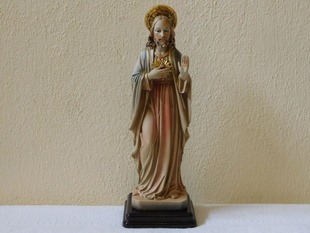 JEŽÍŠ KRISTUS SOŠKA - NEJSVĚTĚJŠÍ SRDCE JEŽÍŠOVO 23,5 cm