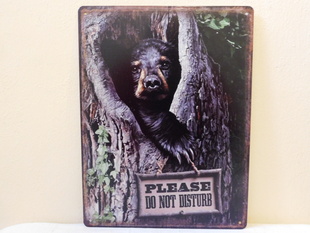 PLECHOVÁ CEDULE - PLEASE DO NOT DISTURB