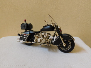 KOVOVÝ MODEL MOTORKY CHOPPER