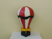 HORKOVZDUŠNÝ BALON - KOVOVÝ MODEL