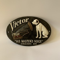 VICTOR HIS MASTER'S VOICE - LITINOVÁ CEDULE