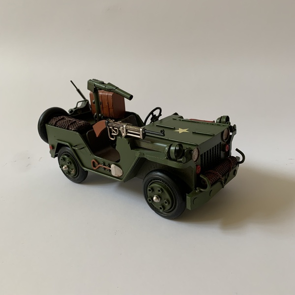 JEEP WILLYS KOVOVÝ MODEL AUTA