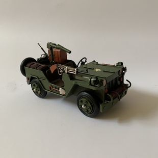 JEEP WILLYS - KOVOVÝ MODEL AUTA