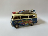 KOVOVÝ MODEL AUTA VOLKSWAGEN TRANSPORTER T1
