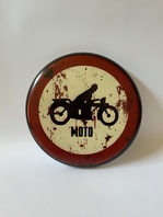 ZÁKAZ VJEZDU MOTOCYKLŮ - PLECHOVÁ CEDULE