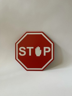 STOP - PLECHOVÁ CEDULE