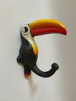 TUKAN OBROVSKÝ - LITINOVÝ NÁSTĚNNÝ VĚŠÁK