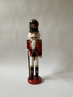 VÁNOČNÍ DŘEVĚNÝ LOUSKÁČEK 39 cm - FIGURA