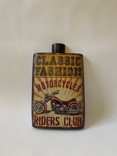 MOTORCYCLES RIDERS CLUB - PLECHOVÁ CEDULE