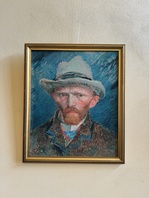 VINCENT VAN GOGH - OBRAZ NA SAMETOVÉM PLÁTNĚ