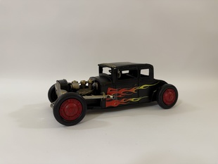 AUTO DRAGSTER - KOVOVÝ MODEL