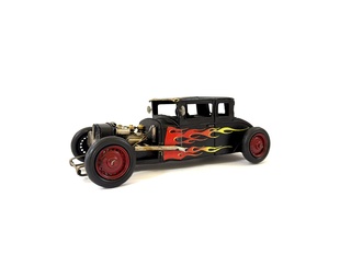 AUTO - KOVOVÝ MODEL DRAGSTER