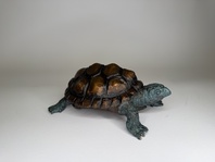 ŽELVA - BRONZOVÁ SOCHA 17 cm