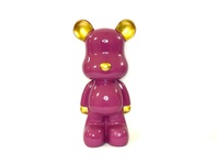 TEDDY - RŮŽOVO ZLATÝ MEDVÍDEK