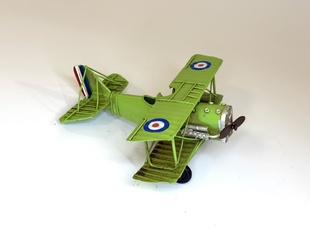 LETADLO - KOVOVÝ MODEL 17 cm