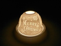 MERRY CHRISTMAS - VÁNOČNÍ BISKVITOVÝ SVÍCEN