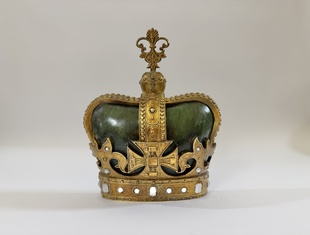 KRÁLOVSKÁ KORUNA - NÁSTĚNNÁ DEKORACE 26 cm