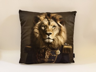 LEV V UNIFORMĚ - POLŠTÁŘ S VÝPLNÍ