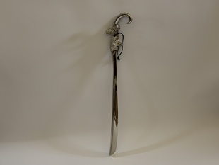 KOZOROŽEC - KOVOVÁ NAZOUVACÍ LŽÍCE 53,5 cm